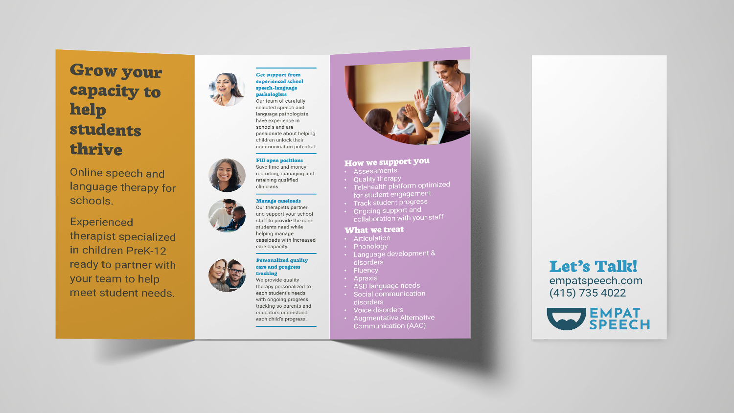 Empat Speech brochure in