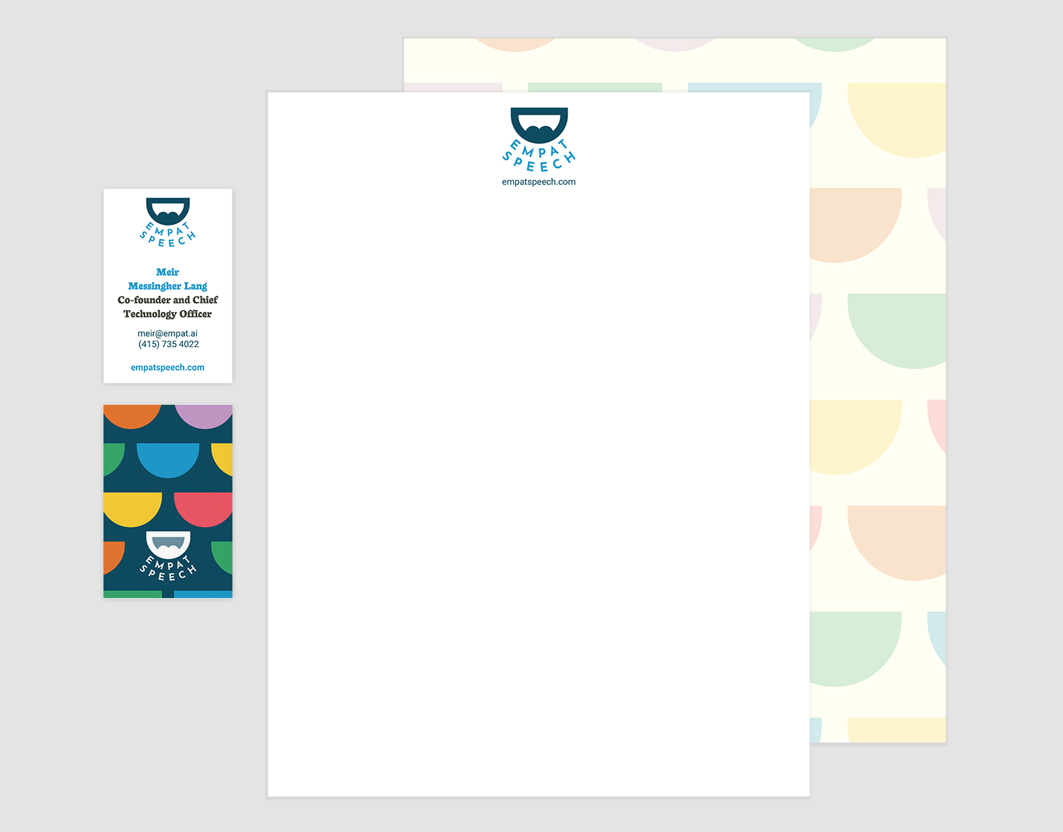 Empat Speech stationery